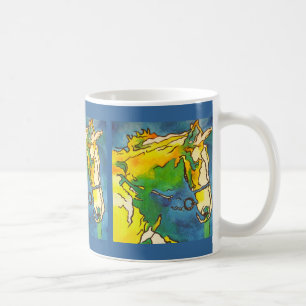 "Ross und Bridle Kontur Art" #ho Kaffeetasse
