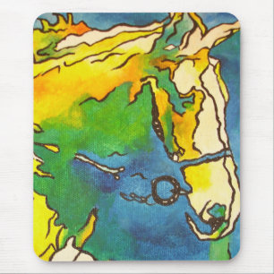 "Ross und Bridle Kontur Art" #ho Mousepad
