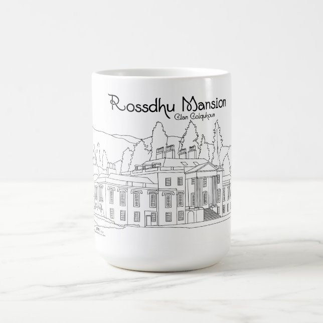 Rossdhu Mansion Scotland Kaffeetasse (Mittel)