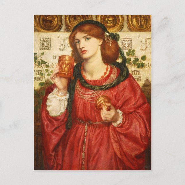 Rossetti Die Loving Cup CC0648 Postkarte (Vorderseite)