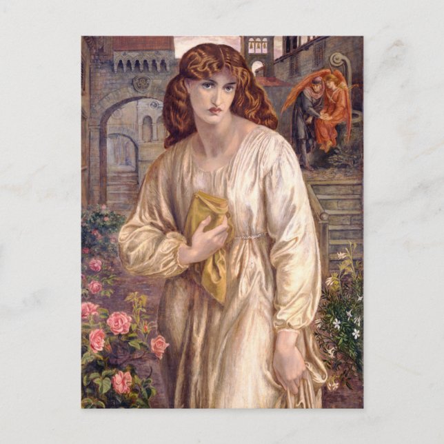 Rossetti Salutation de Beatrice CC0646 Carte posta (Devant)