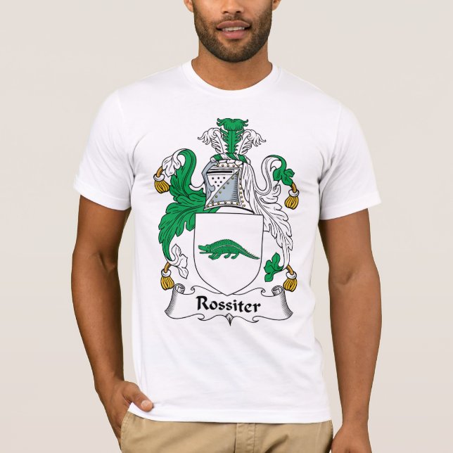 Rossiter Familienwappen T-Shirt (Vorderseite)