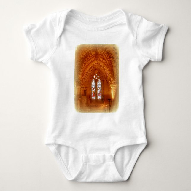 Rosslyn Chapel Räume Baby Strampler (Vorderseite)