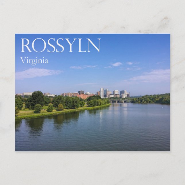Rosslyn in Virginia Postkarte (Vorderseite)