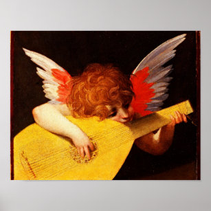 Rosso Fiorentino - Musical Angel Poster