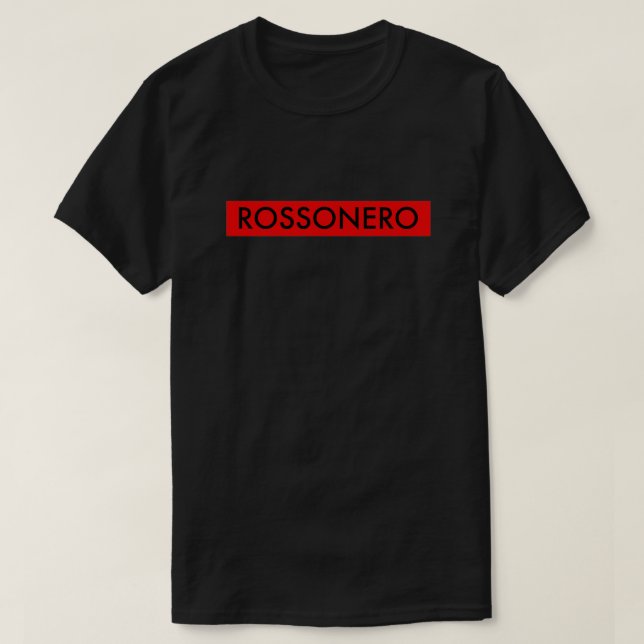 Rossonero AC MILAN FANS T-Shirt (Design vorne)
