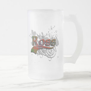 Rosstartan-Schmutz Mattglas Bierglas