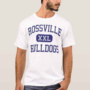 Rossville Bulldoggen mittleres Rossville Georgia T-Shirt