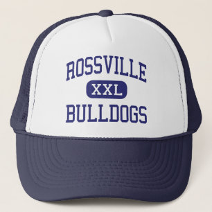 Rossville Bulldoggen mittleres Rossville Georgia Truckerkappe