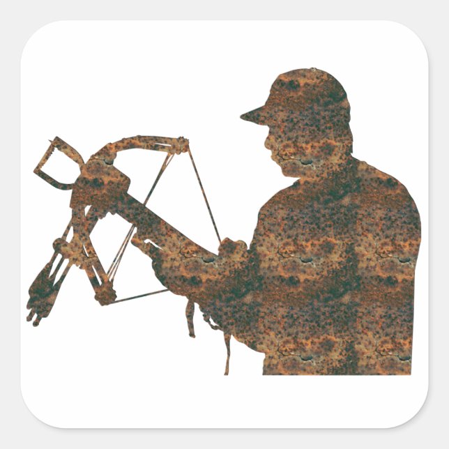 Rost Armbrust Aufkleber (Vorderseite)