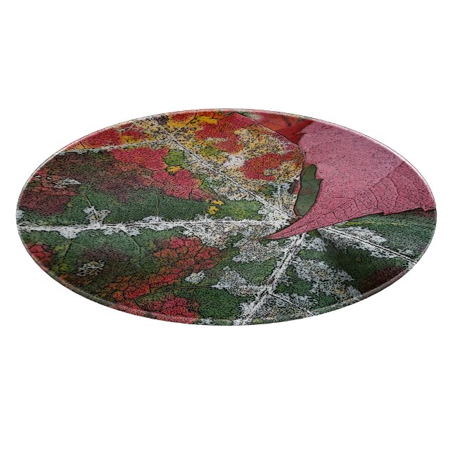 Rost des Herbstes Schneidebrett (Ecke)