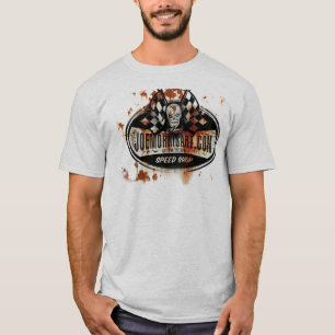 Rost-Geschwindigkeits-Geschäft T Joes Morris T-Shirt