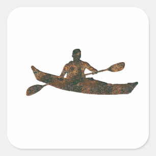 Rost Kanu Aufkleber