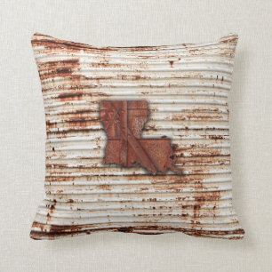 Rost Louisiana Form Kissen