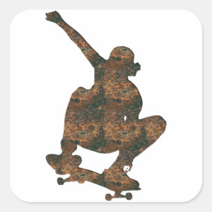 Rost Skateboard Aufkleber