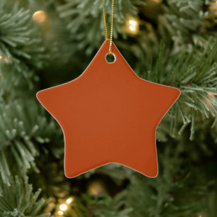 Rost Stern Keramik Ornament