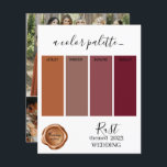 Rost Wedding Farben Palette Karte 2023<br><div class="desc">Rost Wedding Farben Palette Karte 2023</div>