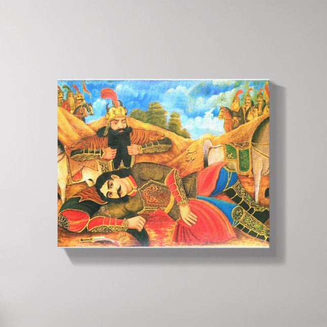 Rostam & Sohrab Print Leinwanddruck (Vorderseite)