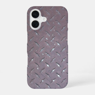 Roste Metall-Riffelblech iPhone 16 Hülle