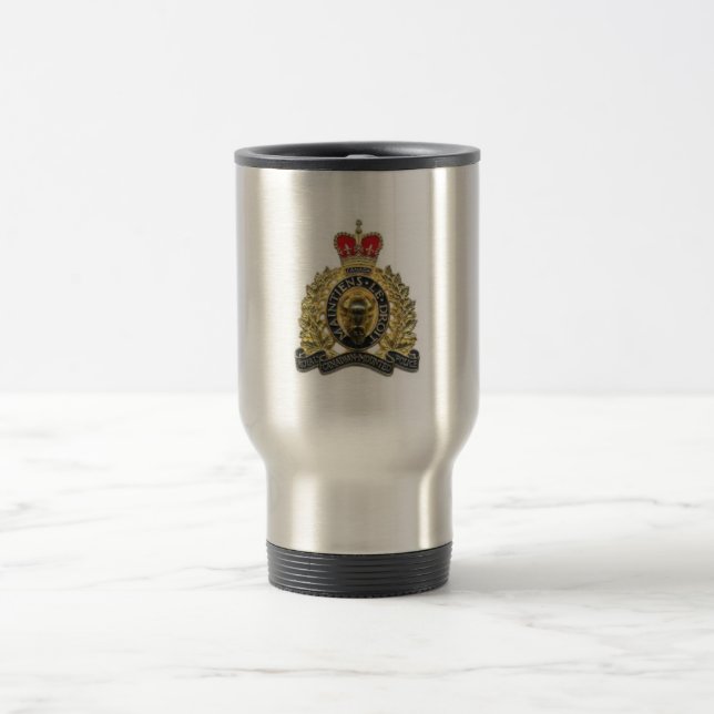 Rostfreie Tasse rcmp (Mittel)