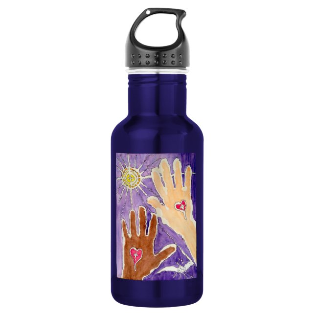 Rostfreie Wasser-Flasche Edelstahlflasche (Vorderseite)