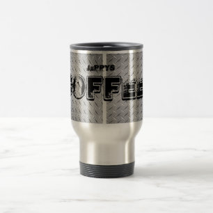 Rostfreier Stahl-Diamant-Platten-Reise-Tasse Reisebecher