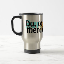 Rostfreier Stahlduathlon-Reise-Tasse Reisebecher
