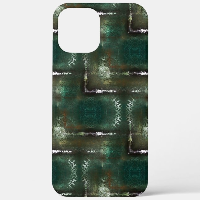 Rostgrüne Blüte, gekennzeichnet durch verschließba Case-Mate iPhone Hülle (Rückseite)