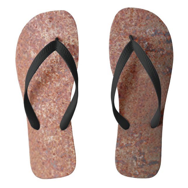 Rostig Flip Flops (Fußbett)