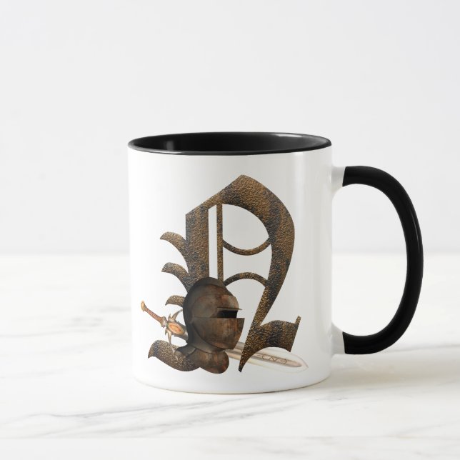 Rostige Ritter Anfangsn Tasse (Rechts)