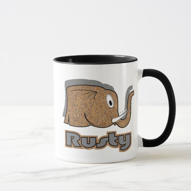 Rostige Tasse (Rechts)