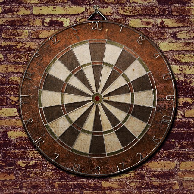 Rostiger Steampunk Dartscheibe (Von Creator hochgeladen)