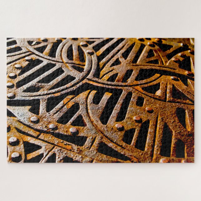 Rostiges Gitter (Horizontal)