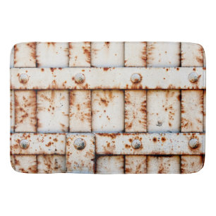Rostiges Metall - Lustig Cool Badematte
