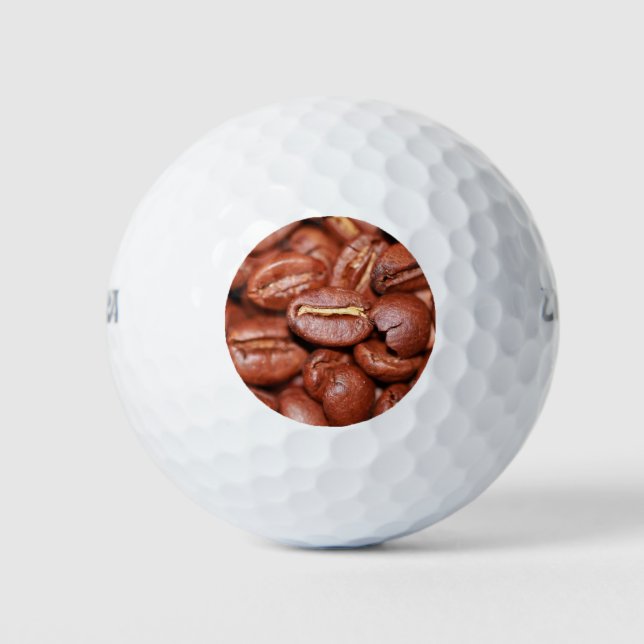 Röstkaffee Golfball (Vorderseite)