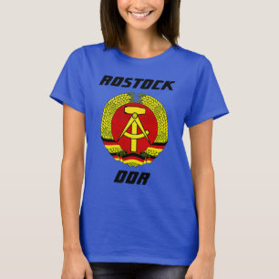 Rostock, DDR, Rostock, Kommunistische DDR T-Shirt