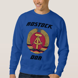Rostock, DDR, Rostock, Sozialistin Ostdeutschland Sweatshirt