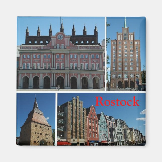 Rostock Magnet (Vorne)