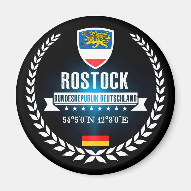 Rostock Magnet (Vorne)
