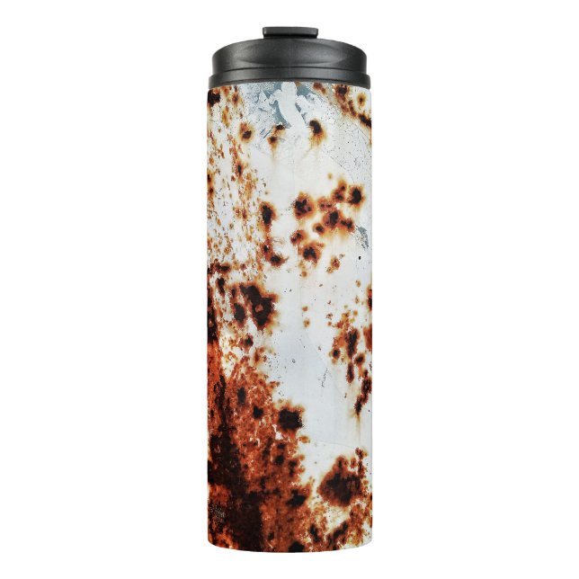 Rostrot Thermosbecher (Vorderseite)