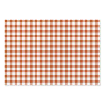 Rostrotes Karo-Gingham