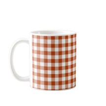 Rostrotes Karo-Gingham