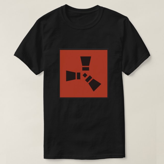 Rostspiel-Symbol T-Shirt (Design vorne)