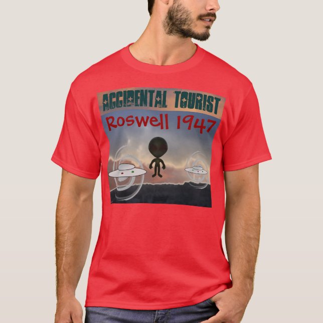 Roswell 1947 mens Shirt (Vorderseite)