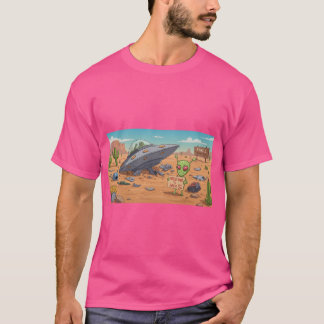 Roswell Hitchhiking Alien Area 51 T-Shirt