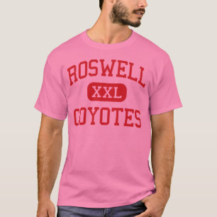 Roswell - Kojoten - hoch - Roswell New Mexiko T-Shirt