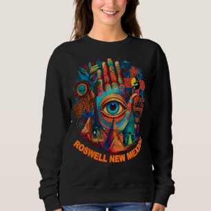 Roswell New Mexico 1947 UFO Crash Alien Gedenken Sweatshirt