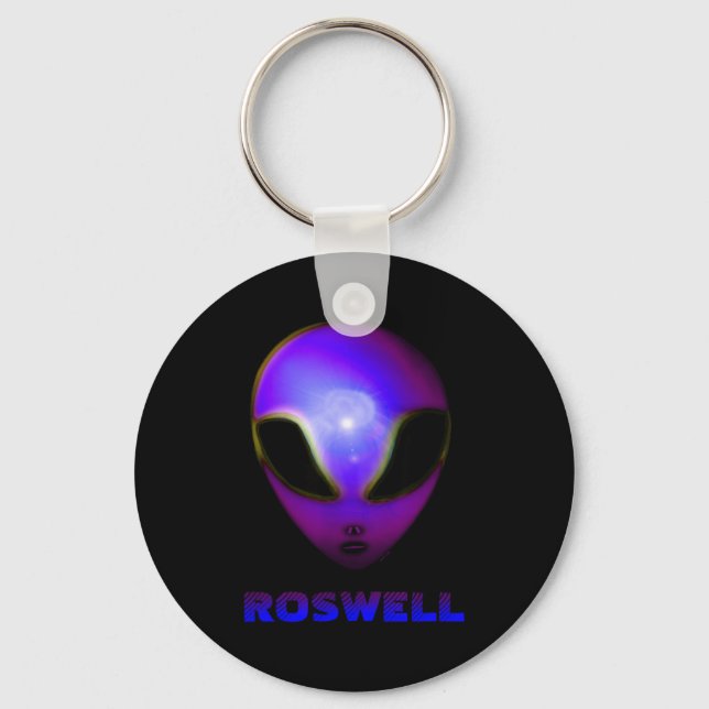 Roswell New Mexico Alien  Schlüsselanhänger (Vorderseite)