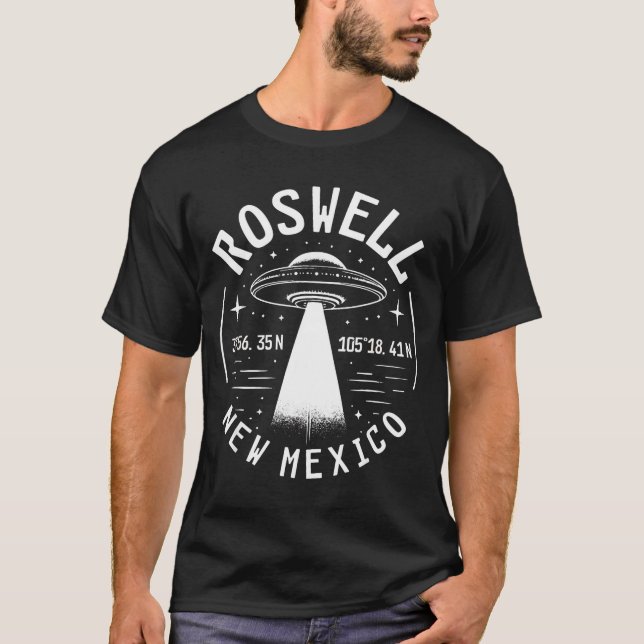 Roswell New Mexico Alien Ufo Area 51  T-Shirt (Vorderseite)