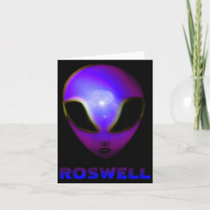 Roswell New Mexico Außerirdischer Karte